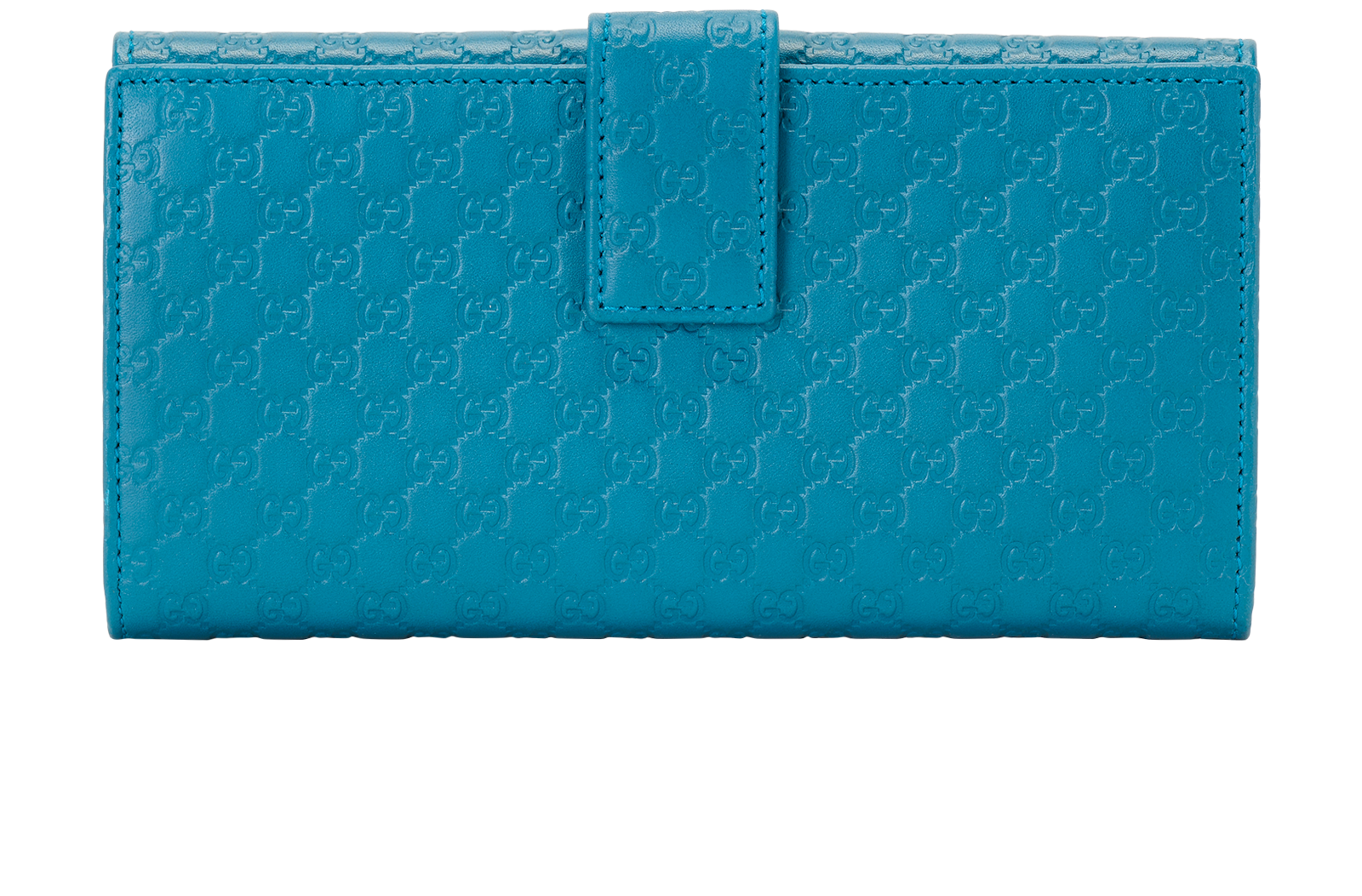 Gucci Microguccissima Long Wallet, &pound;220, Accessories, Blue, Leather, Back view